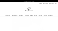 Desktop Screenshot of dustyroadfarm.com